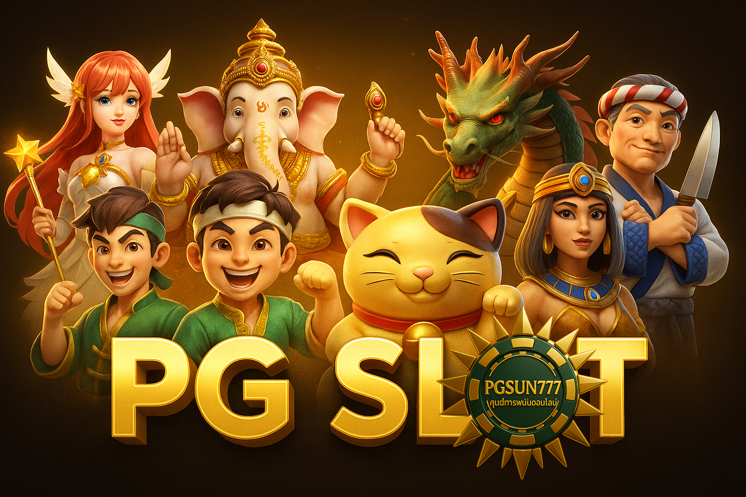 pg slot เกมแตกง่ายภาพสวย โบนัสเยอะที่ PGSUN777