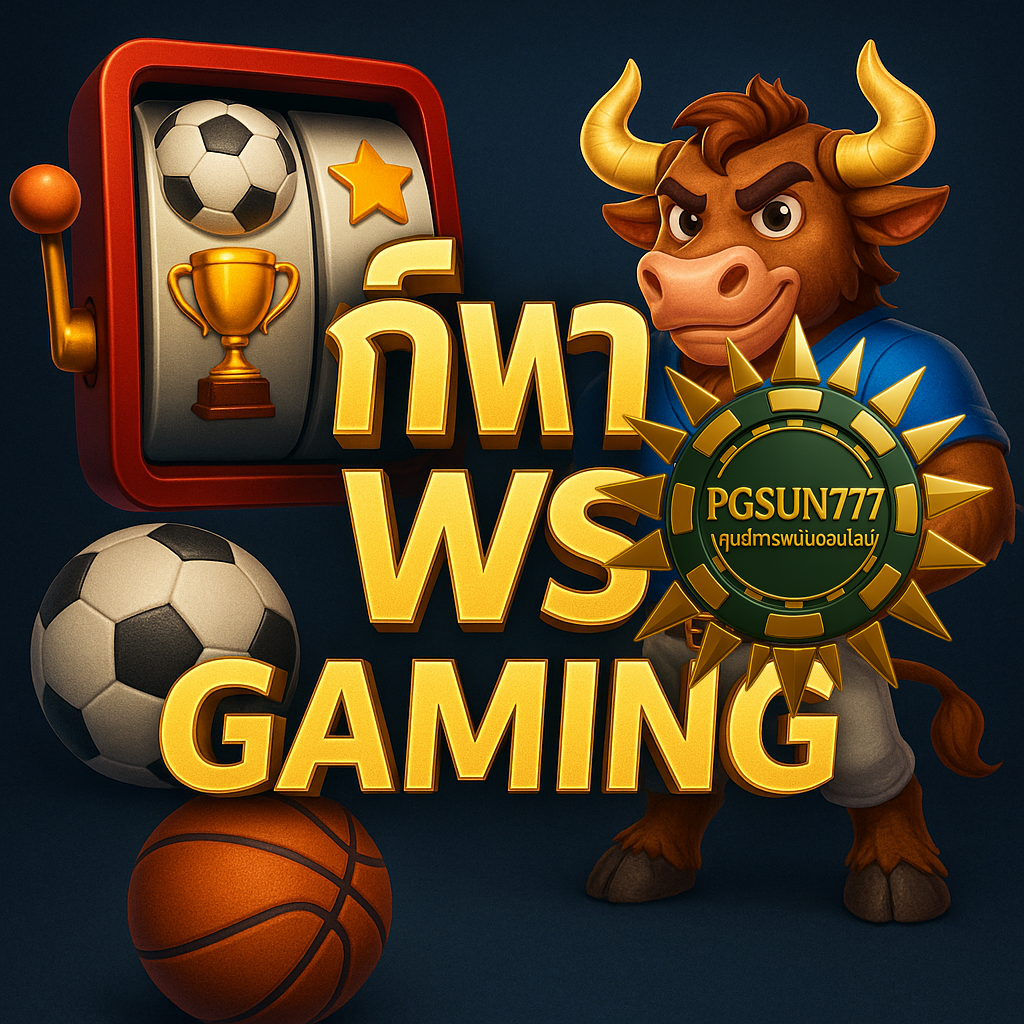 PGSUN777 กีฬา WS GAMING เดิมพันกีฬามาแรง ระบบสดแม่นยำที่สุด