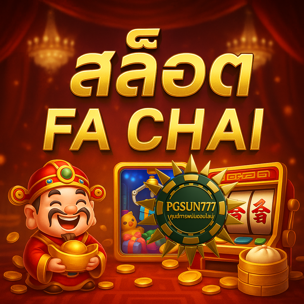 PGSUN777: สล็อต FA CHAI แตกง่าย ภาพสวย เล่นได้ทุกวัน