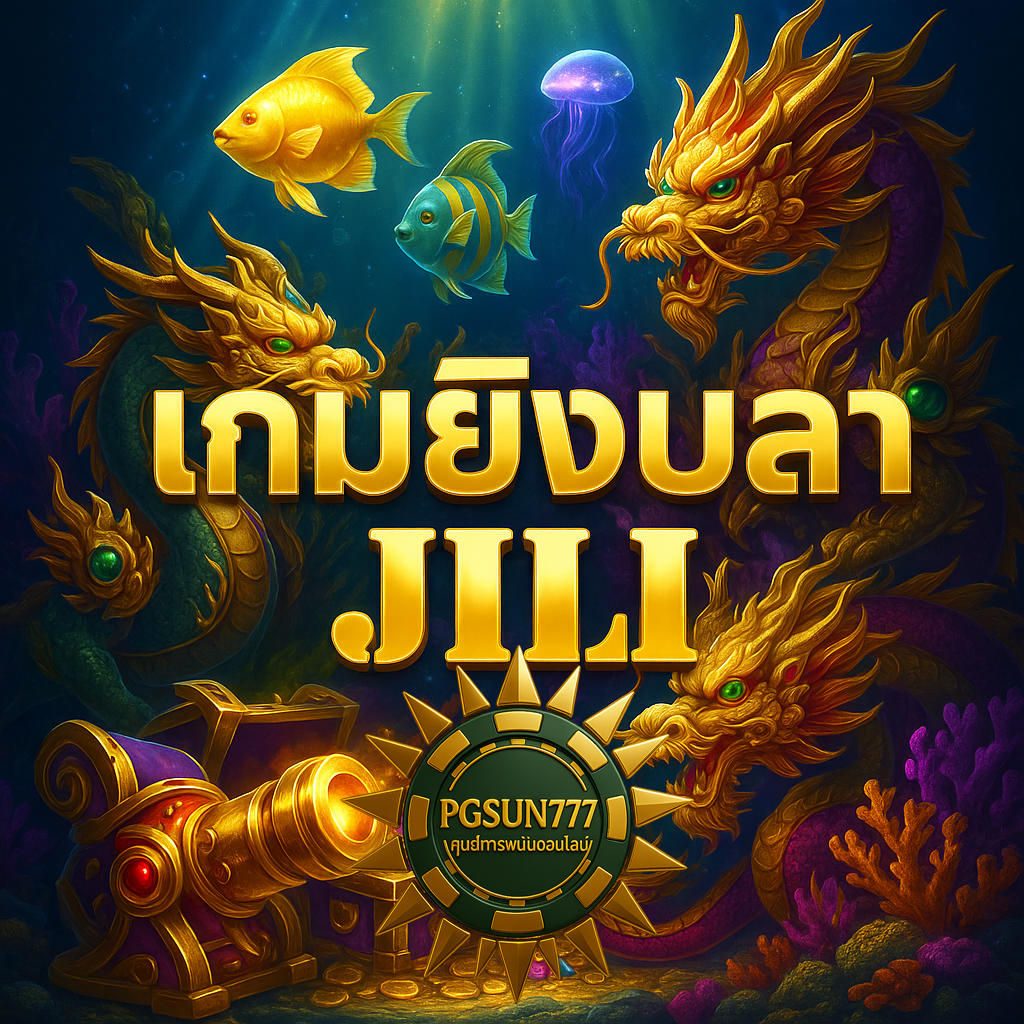 PGSUN777 เกมยิงปลา JILI ระเบิดความมันส์ ใต้ทะเลลึก ยิงแตกไม่ยั้ง!