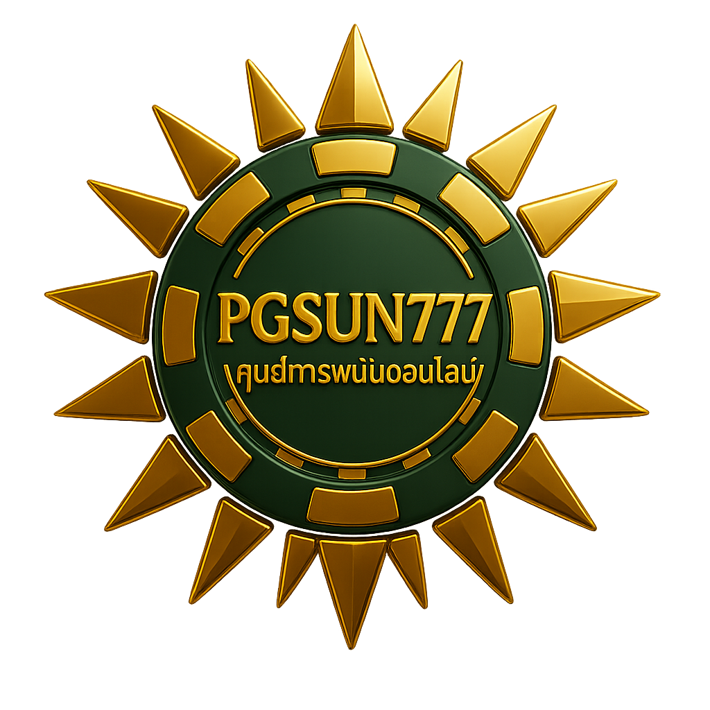 PGSUN777: ศูนย์รวมเกมสล็อตและคาสิโนออนไลน์ได้เงินจริงปี 2025
