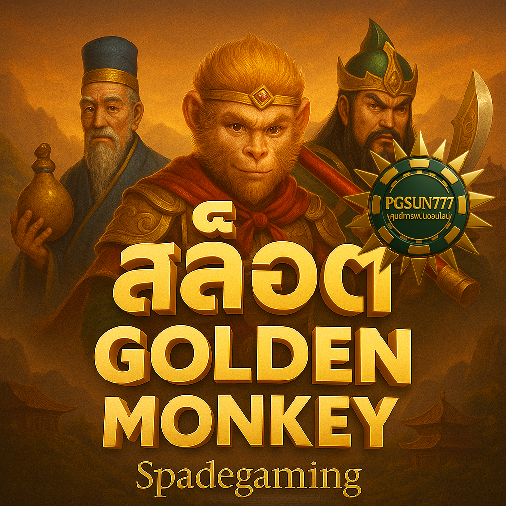 PGSUN777: สล็อต GOLDEN MONKEY SPADEGAMING ลิงทองนำโชคแตกดี