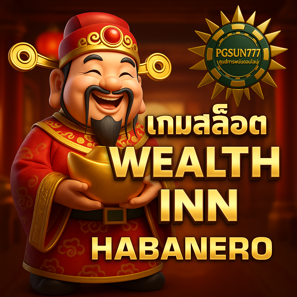 PGSUN777 เกมสล็อต WEALTH INN HABANERO ห้องรับโชคแจกโบนัสหนัก