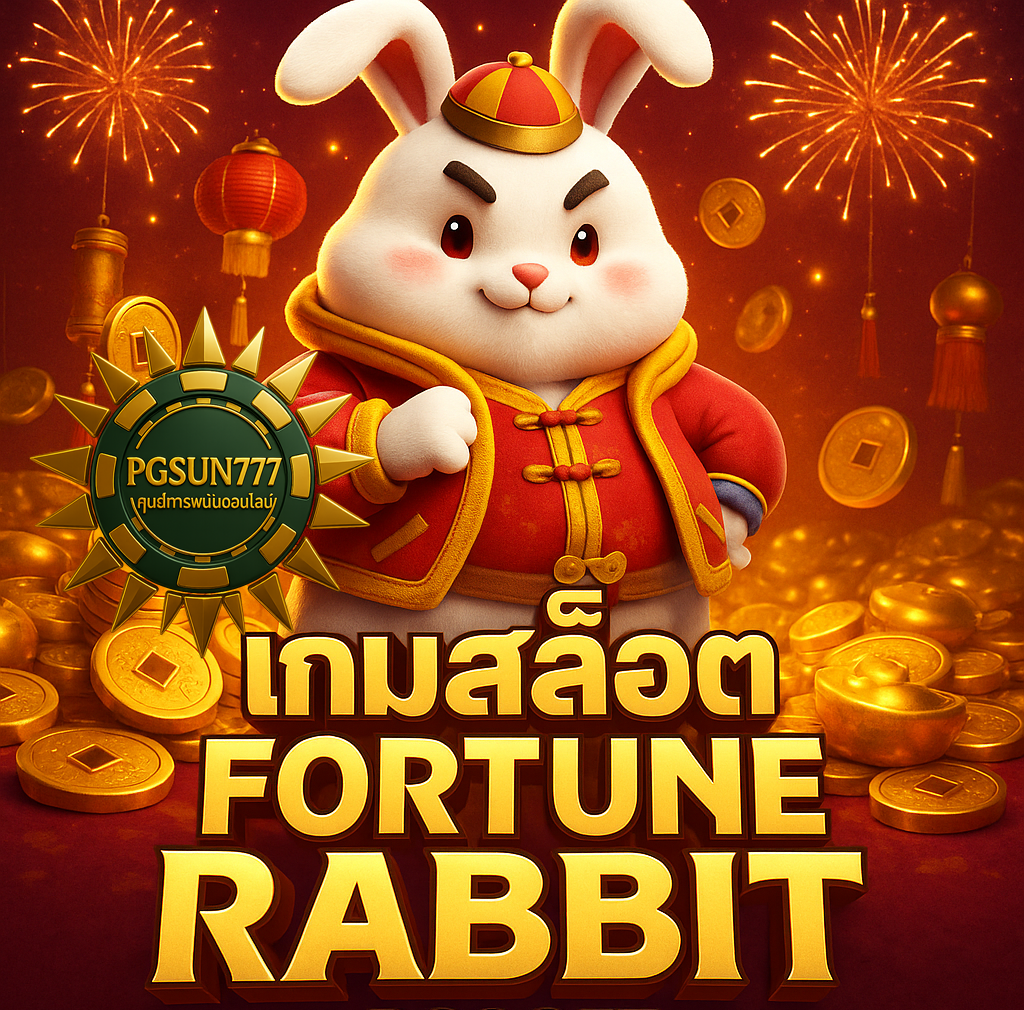 PGSUN777 เกมสล็อต FORTUNE RABBIT PGSOFT กระต่ายนำโชคสุดฮิต