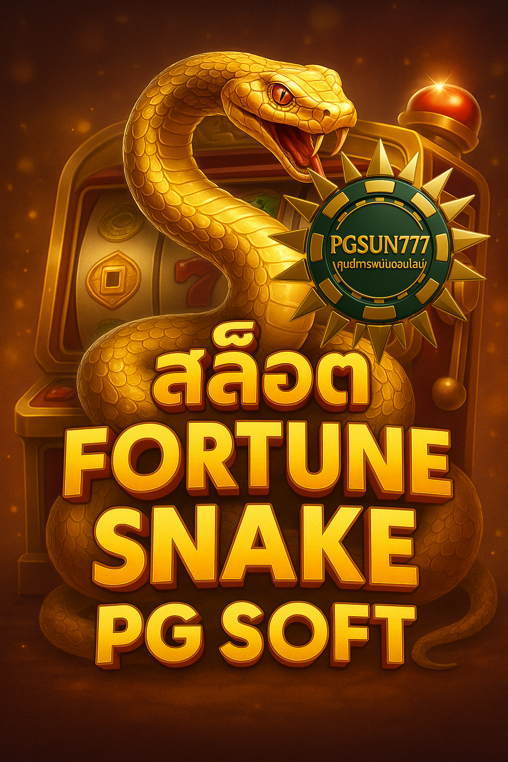 PGSUN777: สล็อต FORTUNE SNAKE PGSOFT งูทองนำโชคแตกไวจัดเต็ม