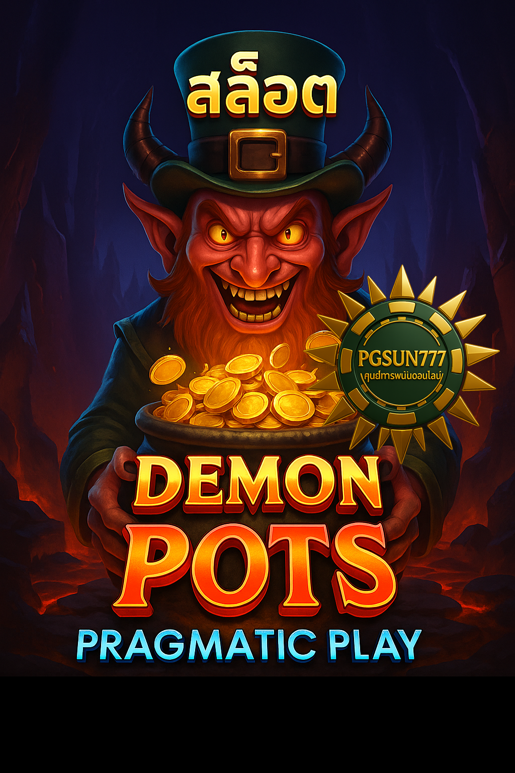 PGSUN777: สล็อต DEMON POTS PRAGMATIC PLAY ปีศาจล่าทองแตกโหด